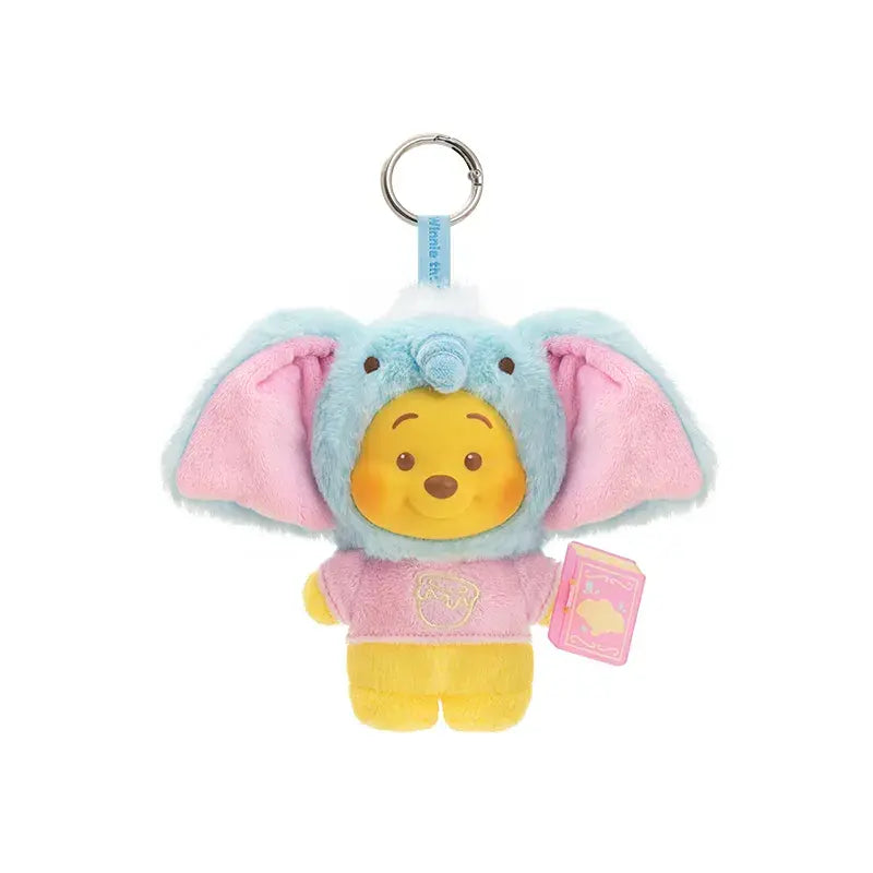 Winnie l'ourson série de livres d'histoires d'animaux en peluche porte-clés boîte aveugle