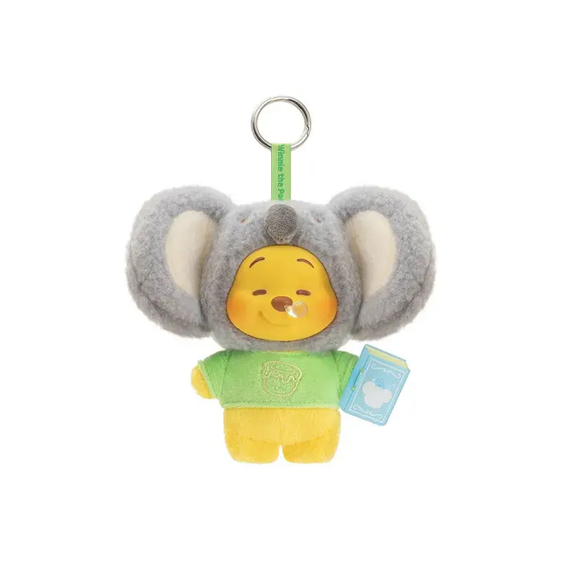Winnie l'ourson série de livres d'histoires d'animaux en peluche porte-clés boîte aveugle