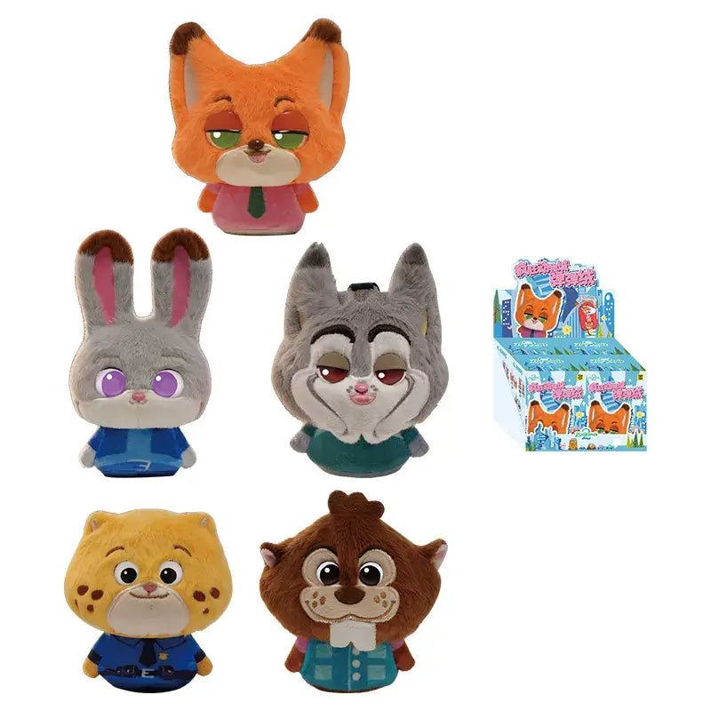 ZOOTOPIA 2 Bounce-Plush Keychain Blind Box