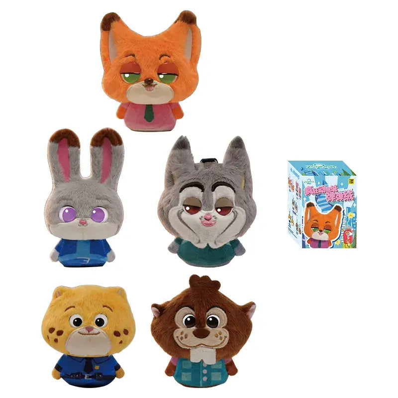 ZOOTOPIA 2 Bounce-Plush Keychain Blind Box