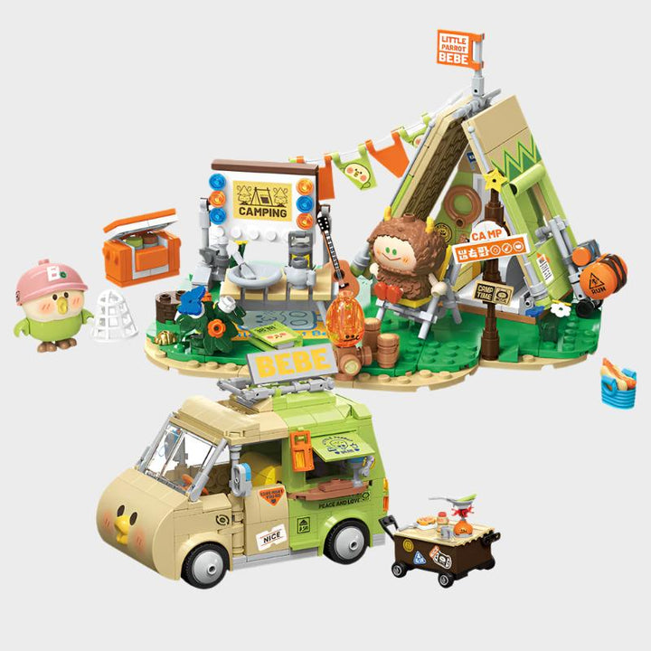 TOPTOY Camping Series Building Blocks