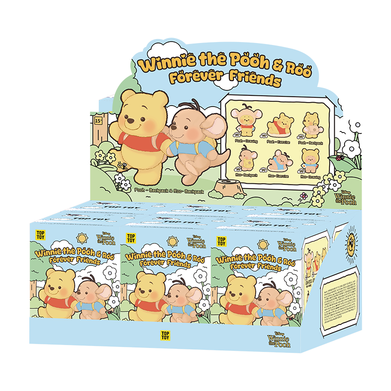 Disney Winnie the Pooh & Roo Forever Friends Series Keychain Plush Blind Box