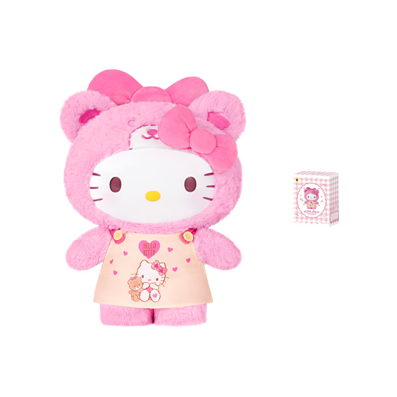 Hello Kitty Peach & Caramel Pajamas Series Plush Gift Figure 15inch