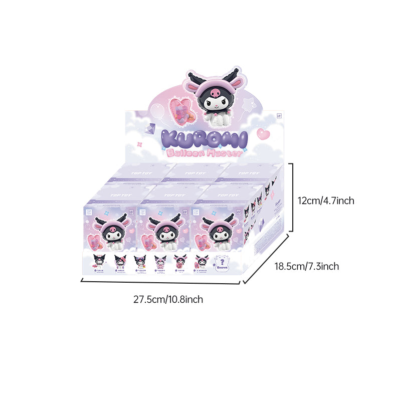SANRIO KUROMI Ballon Master 시리즈 귀여운 블라인드 박스 size 3