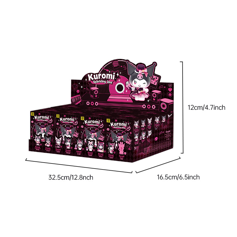 Kuromi Sparking Idol Series Blind Box size 3