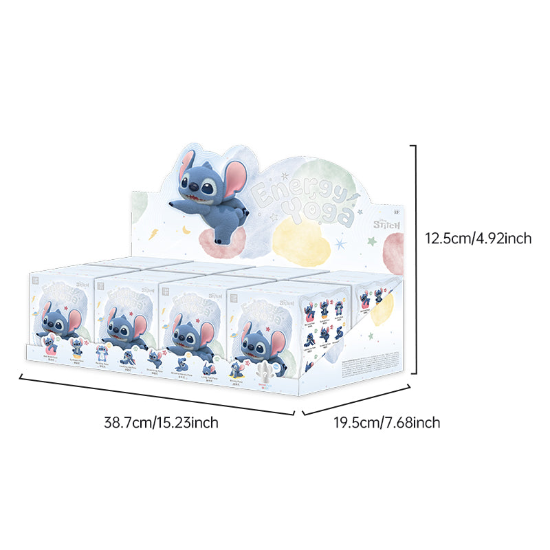 Disney Stitch Energy Yoga Series Figuren Blindbox size 3