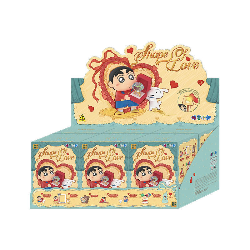 CRAYON SHINCHAN Shape Of Love Series Figures Blind Box