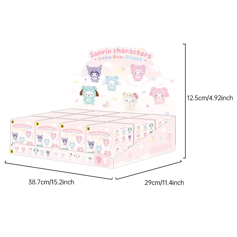 Sanrio characters Little Bear Planet Series Plush Pendant Blind Box| Ships by Friday