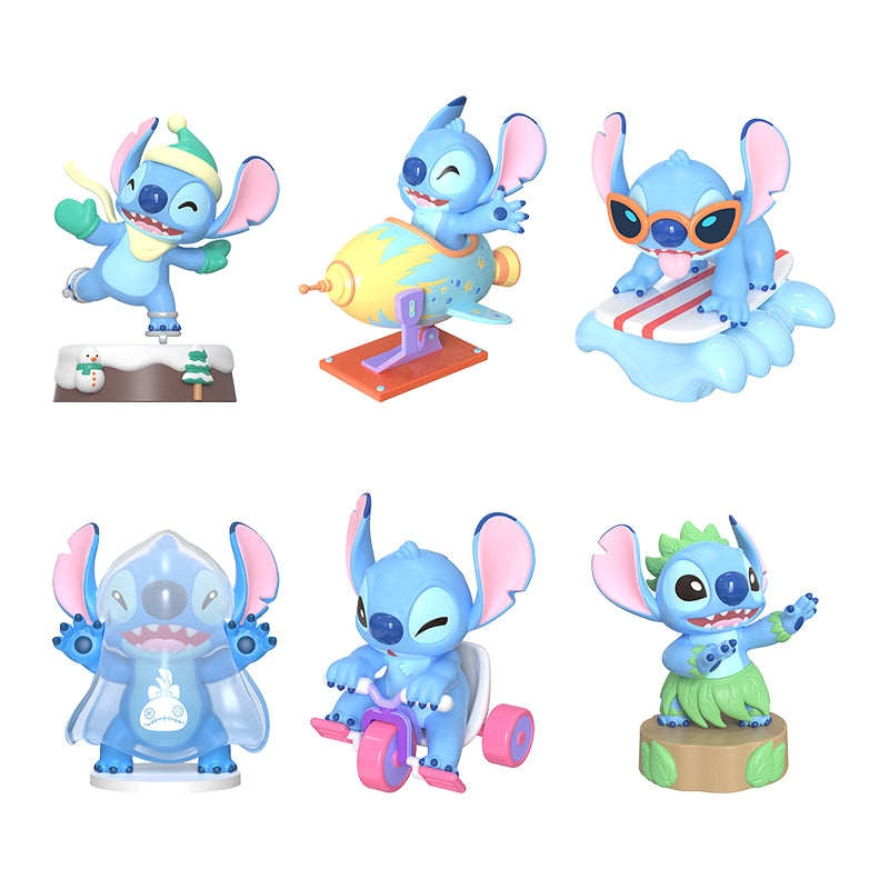 Tokoh Seri Aksi Lucu Disney Stitch Kotak Buta