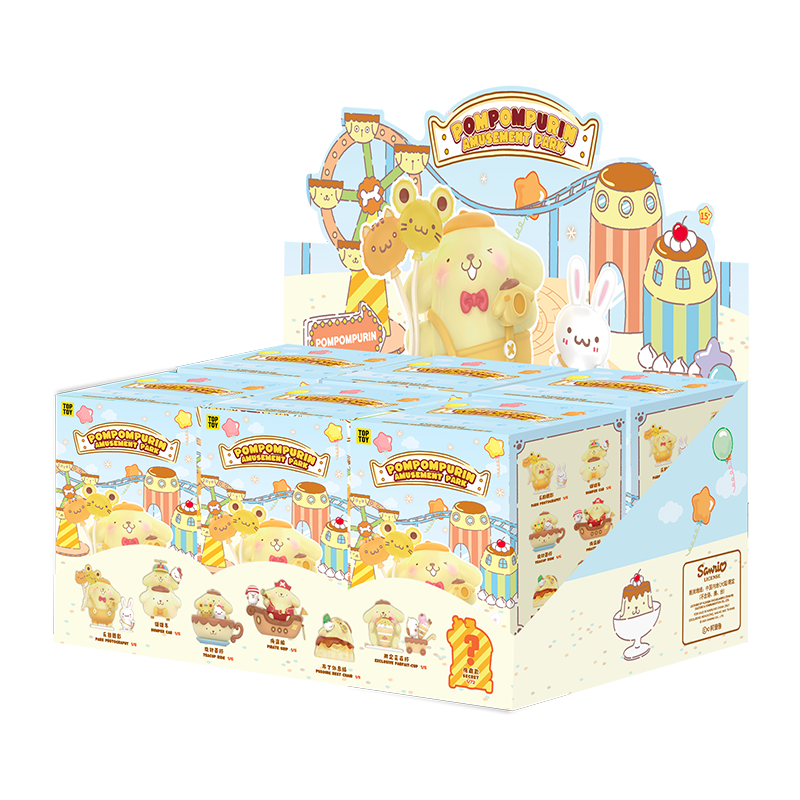 POMPOMPURIN Vergnügungspark-Serie Blindbox