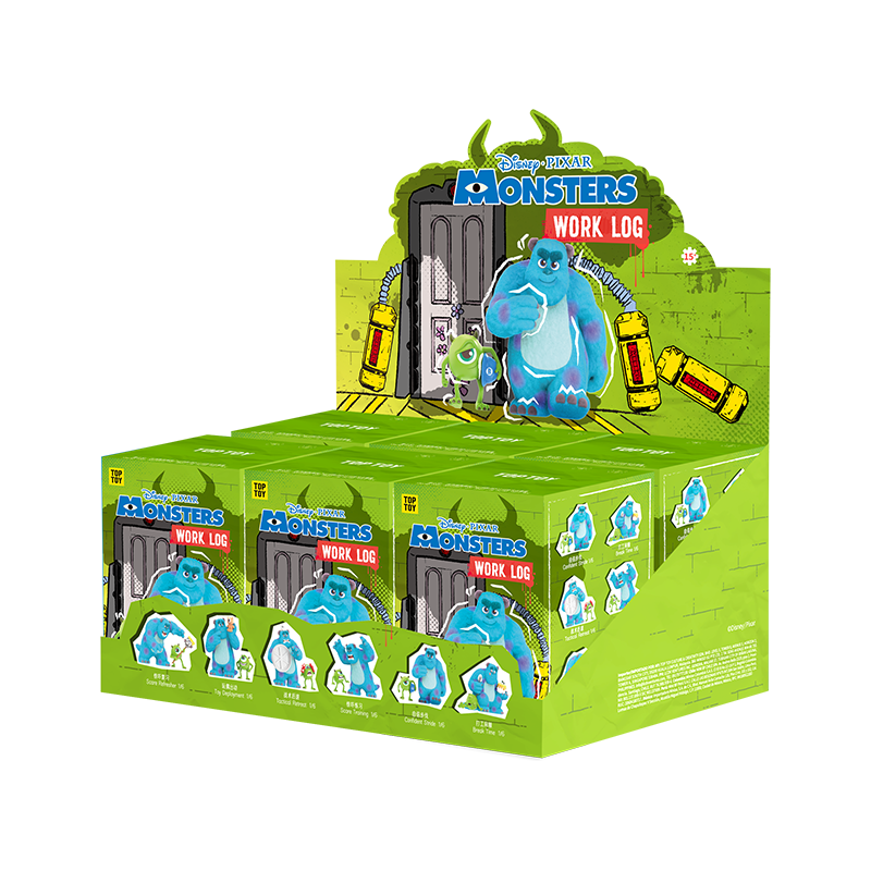 Disney PIXAR Monsters Work Log Series Blind Box – TOPTOY