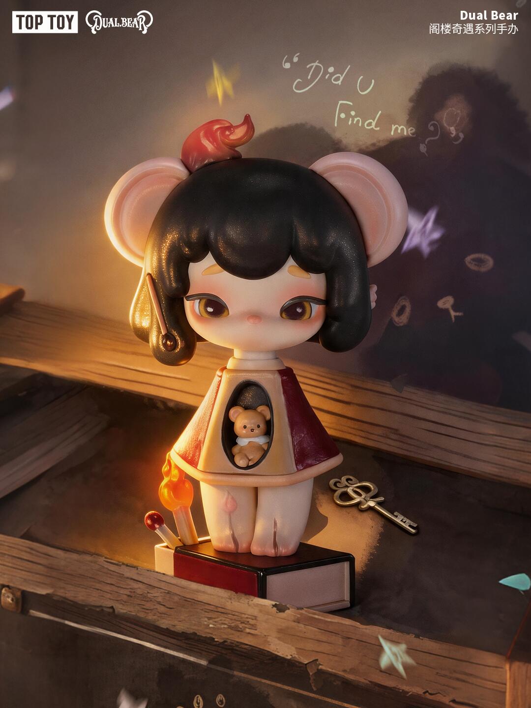 Dual Bear Attic Encounter Series Figures Blind Box