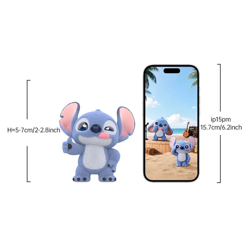 ディズニー スティッチ エモジシリーズ フィギュア ブラインドボックス size 1