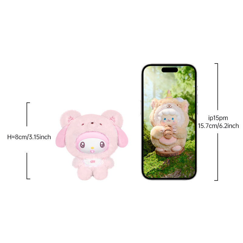 サンリオキャラクターズ リトルベアプラネットシリーズ ぬいぐるみペンダント ブラインドボックス size 1