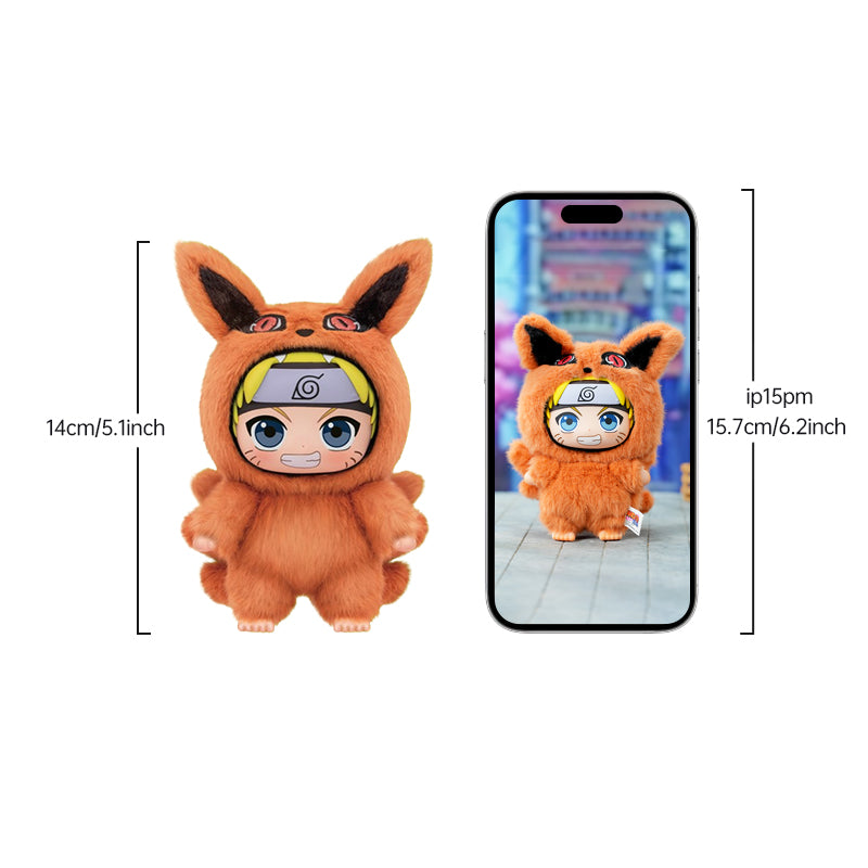 NARUTO -ナルト- 疾風伝 獣ぬいぐるみシリーズ キーホルダー ブラインドボックス size 1