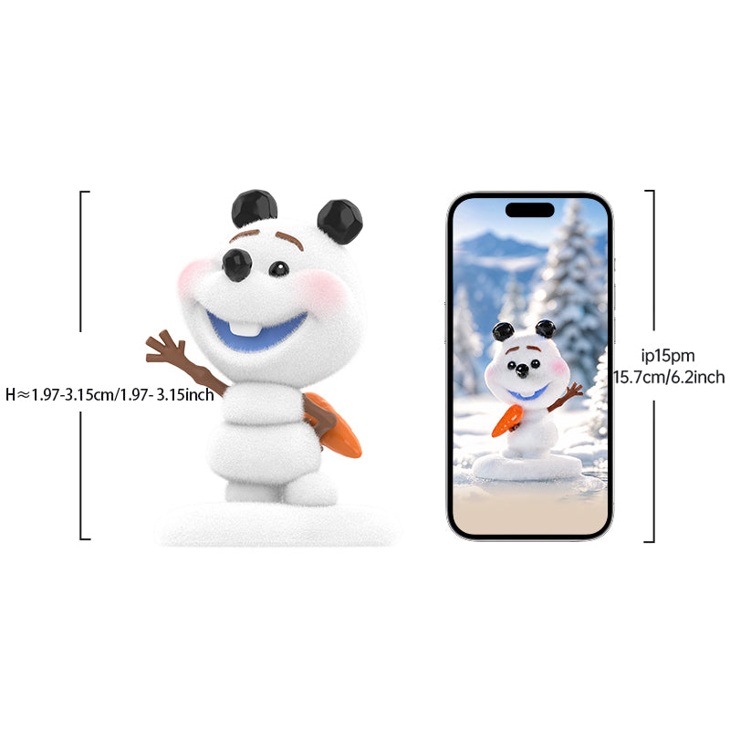 Disney Frozen Mischievous Olaf Series Figures Blind Box size 1