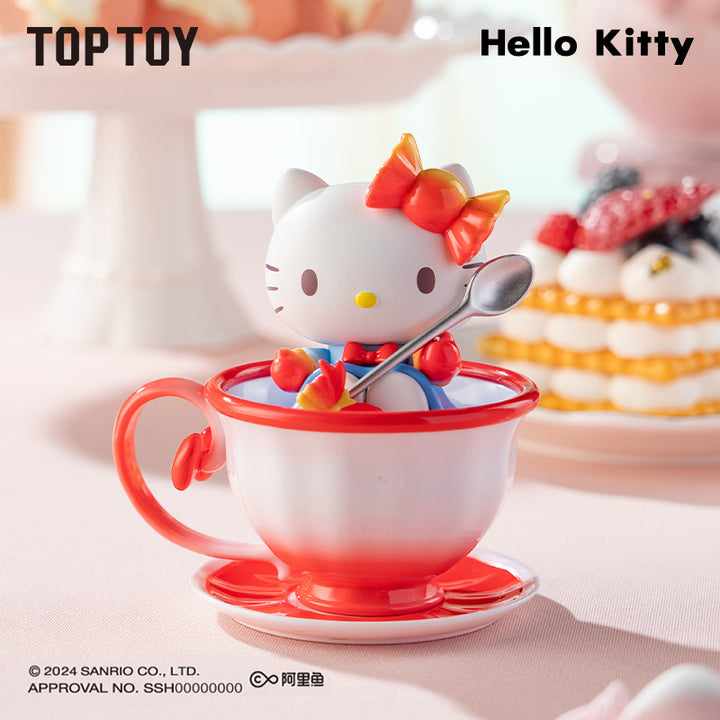 TOPTOY Sanrio Characters Teacup Elf Series Fipures Blind Box-Hello Kitty