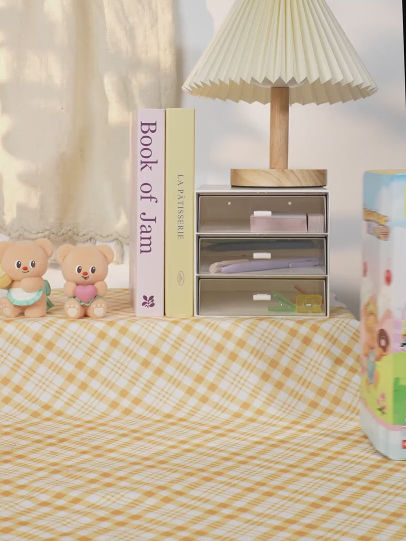 Butter Bear Home Projection Cottage Building Kit 600+Pcs – TOPTOY